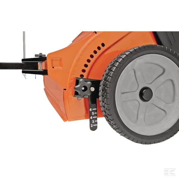 Græsopsamler:Sweeper (Stor) justerbar hjul