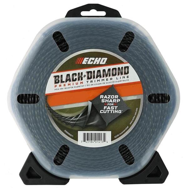ECHO trimmersnøre – 2,4/ 77 meter Black Diamond