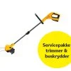 Servicepakke trimmer/buskrydder Servicepakke trimmerogbuskrydder