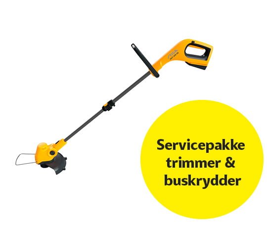 Servicepakke trimmer/buskrydder Servicepakke trimmerogbuskrydder