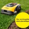 Mellem servicepakke robotplæneklipper inkl. vinteropbevaring Stor servicepakke Stiga