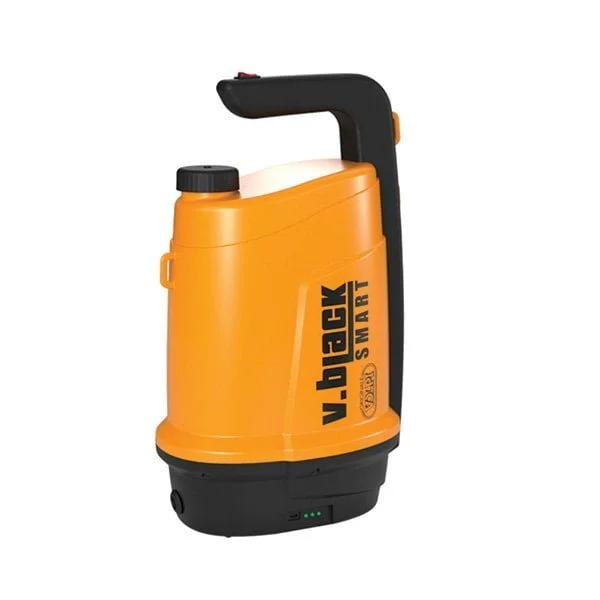 Volpi V Black Smart 5 l rygsprøjte Volpi V Black smart 5L Elektrisk haandsproejte 600x600px